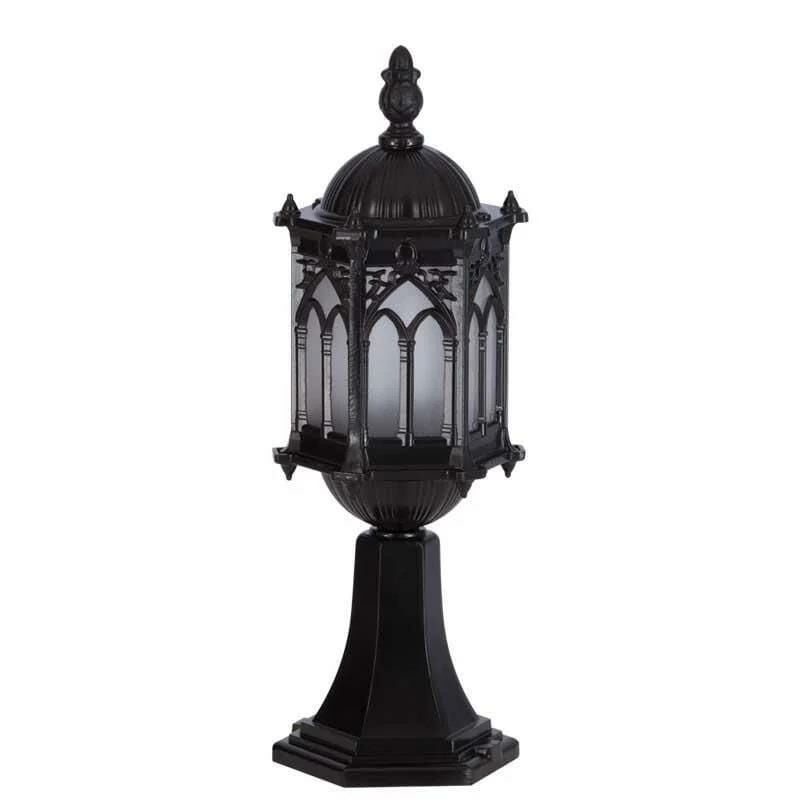 Şanlı ŞA 461 Set Üstü Bahçe Armatürü – 48 cm, E27 Duy, Alüminyum Gövde, Polikarbon Cam