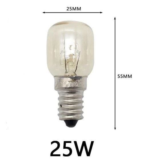 Tungsram Fırın Ampulü 25 W E14 Duylu 300°C Isıya Dayanıklı,Tuz Lambası,Fırın,Buzdolabı Lambası