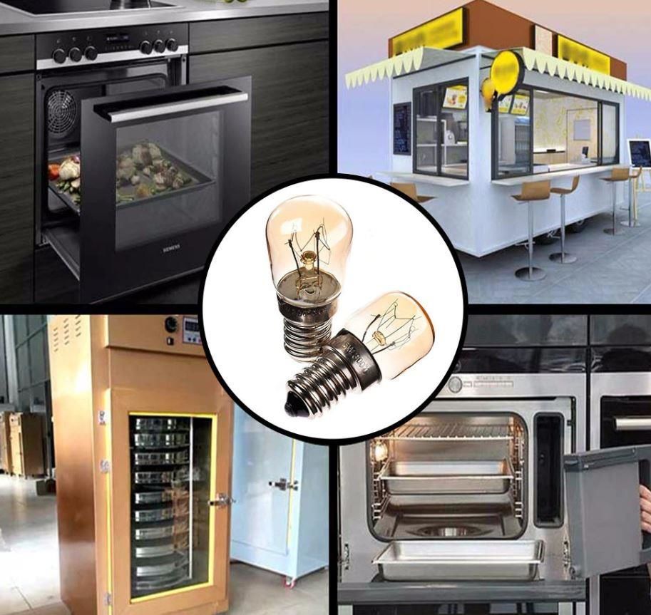 Tungsram Fırın Ampulü 25 W E14 Duylu 300°C Isıya Dayanıklı,Tuz Lambası,Fırın,Buzdolabı Lambası