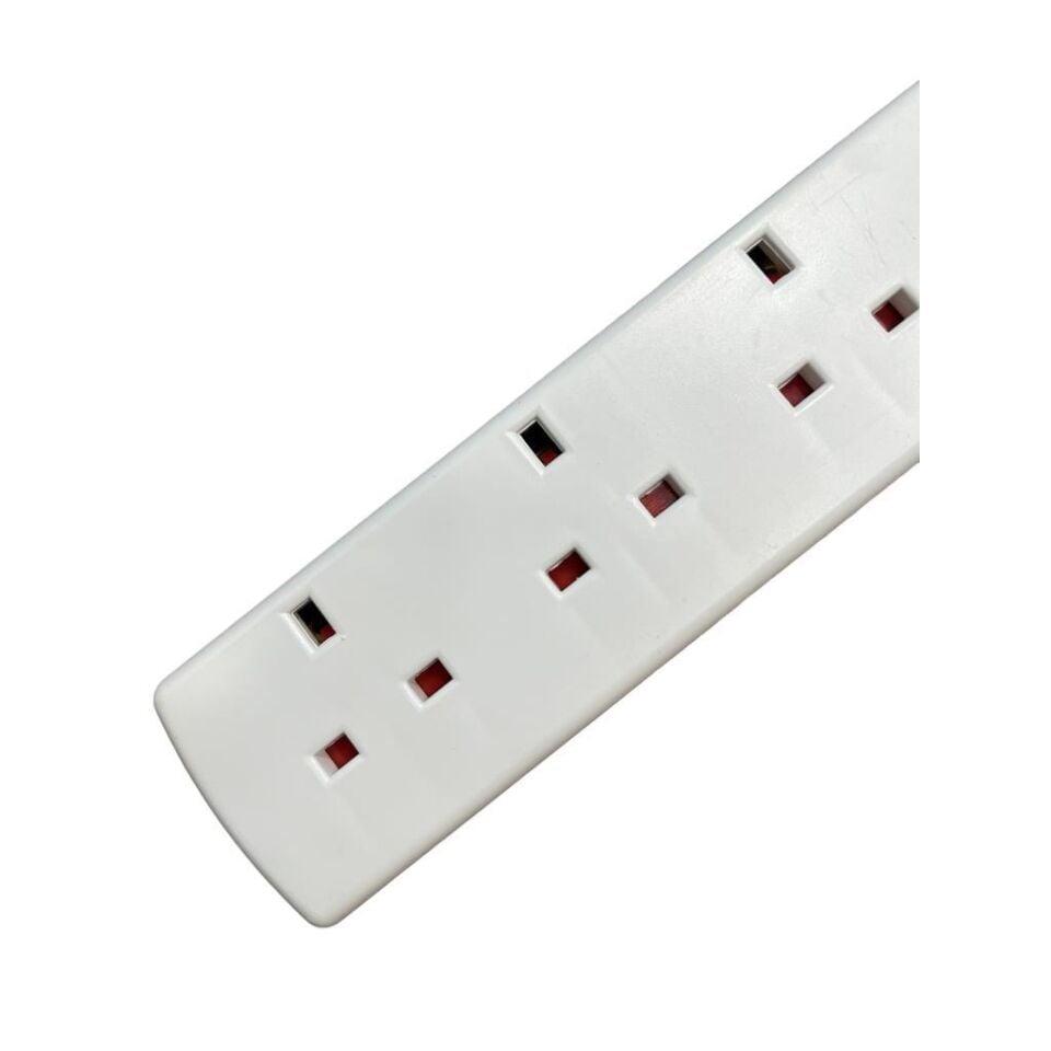 De-Pa İngiliz Tipi Grup Priz 4'lü 3 Metre Kablolu Anahtarlı 41403