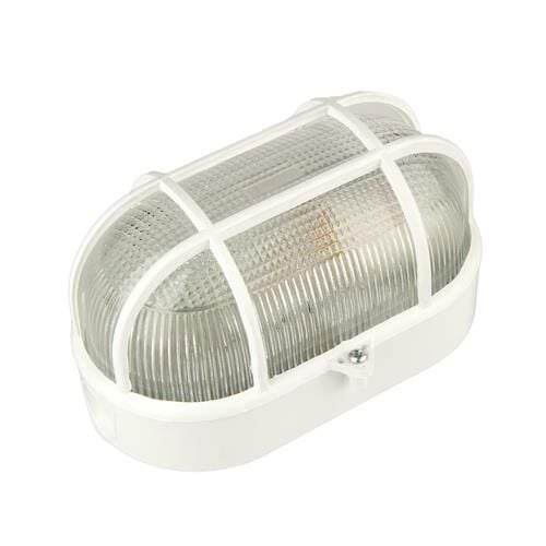 Çetsan Plastik Oval Kafesli Armatür Hilal E27 Duylu