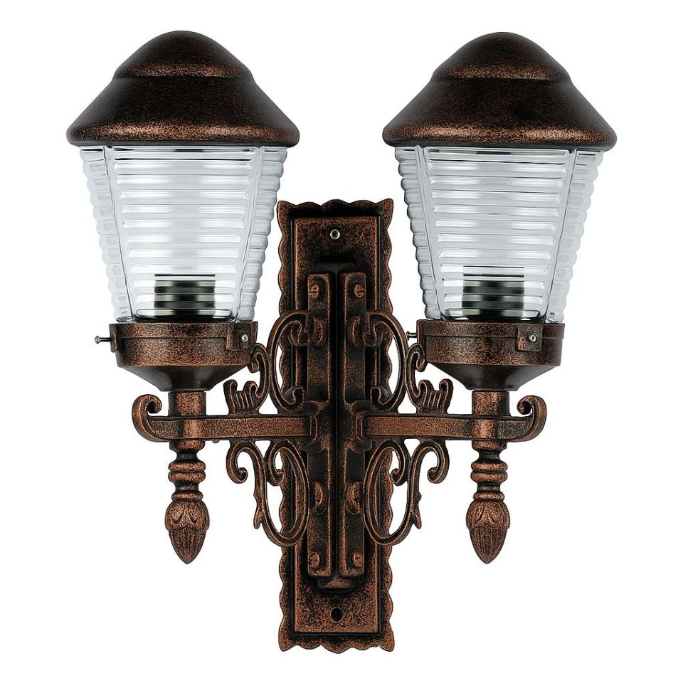 Şanlı ŞA901 Bahçe Duvar Apliği | 47x45 cm | E27 Duy | ABS Plastik Gövde | Akrilik Cam | Dış Mekan Aydınlatma | Ampulsüz