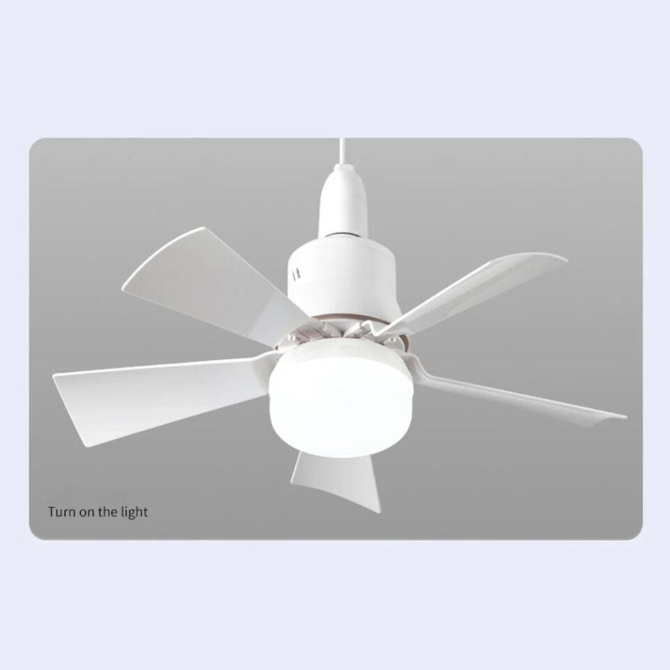62 Watt 3 Farklı Renk Modlu Dimlenebilir Cata Lodos Kumandalı Fan Led Ampul