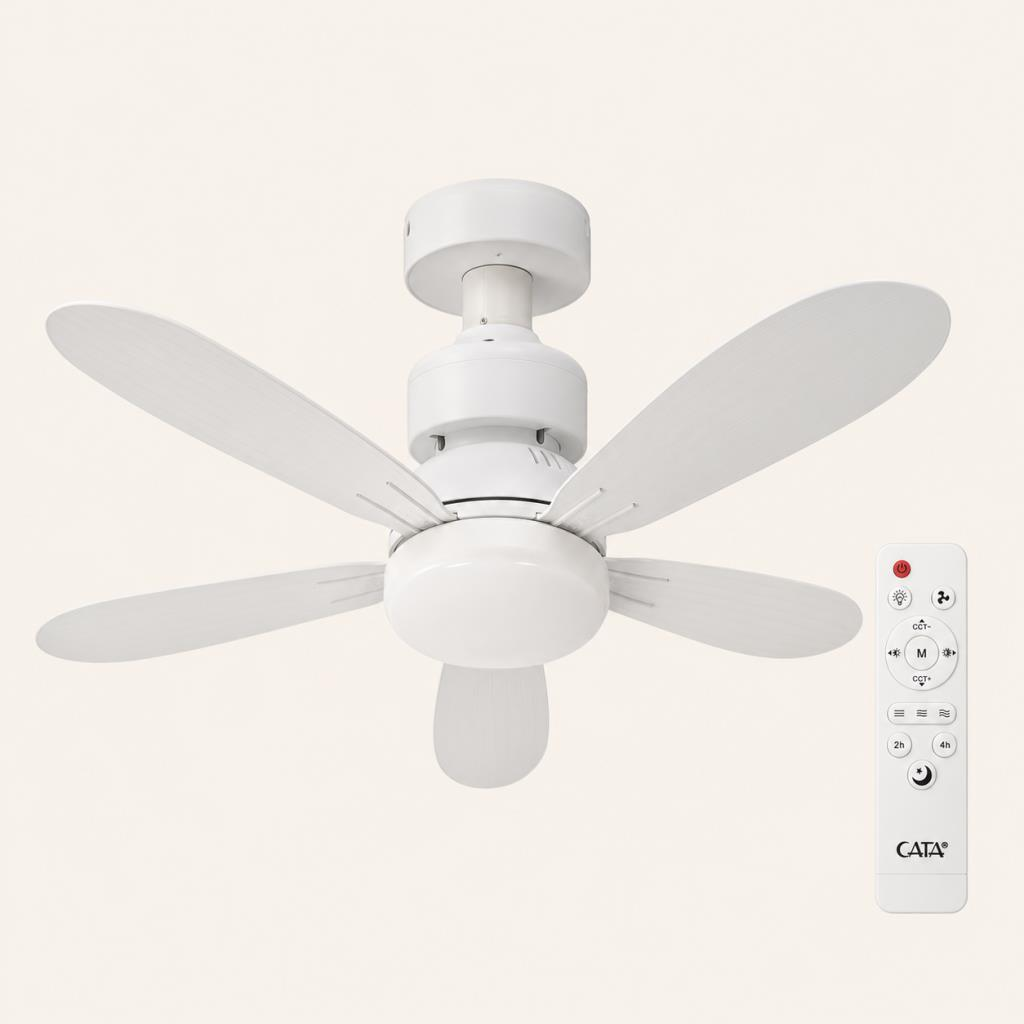 62 Watt 3 Farklı Renk Modlu Dimlenebilir Cata Lodos Kumandalı Fan Led Ampul