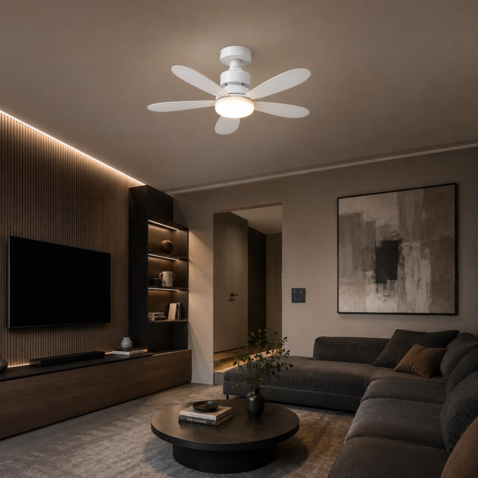 62 Watt 3 Farklı Renk Modlu Dimlenebilir Cata Lodos Kumandalı Fan Led Ampul