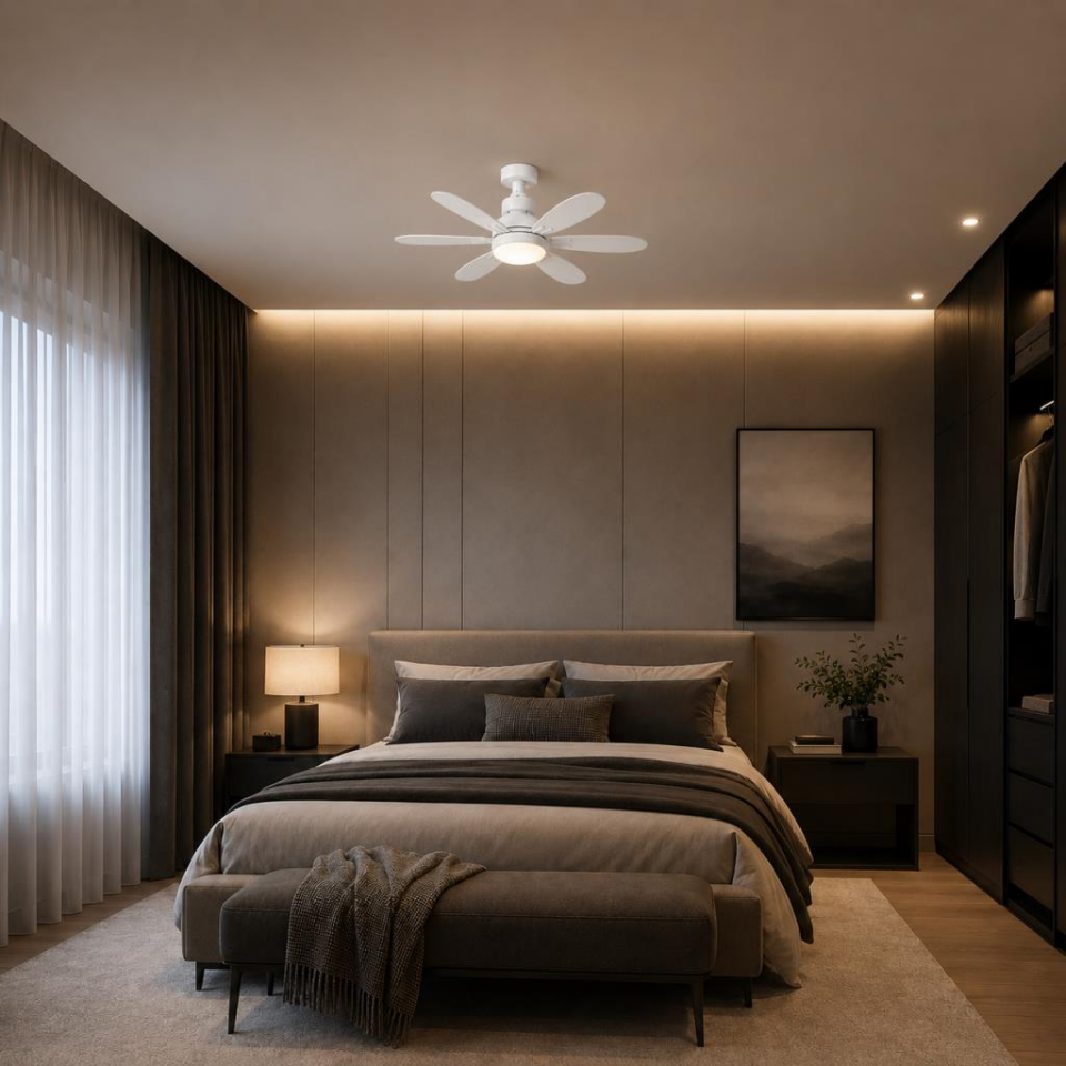 62 Watt 3 Farklı Renk Modlu Dimlenebilir Cata Lodos Kumandalı Fan Led Ampul