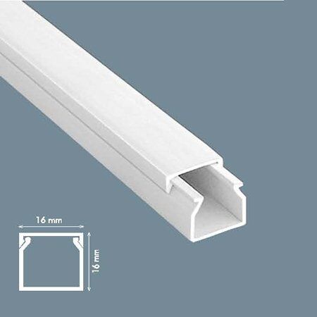 Mutlusan16x16 Plastik Kablo Kanalı Eko 250 Metre