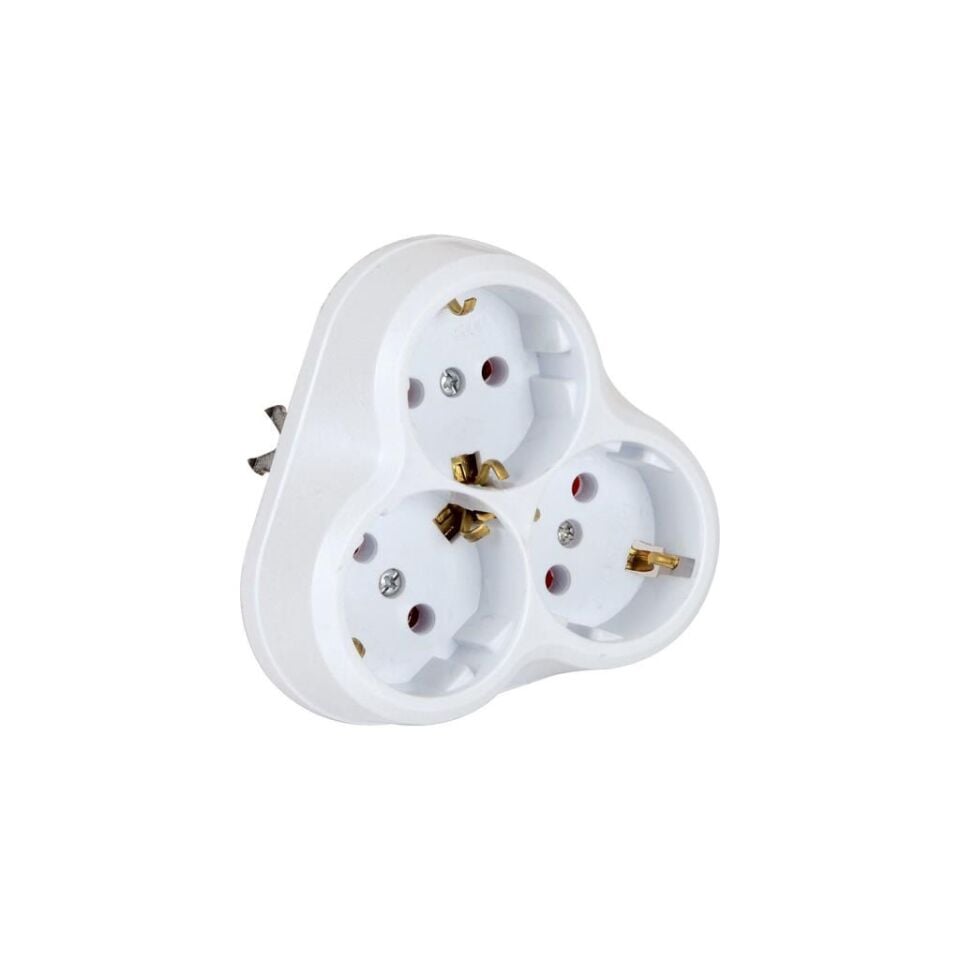 De-pa Sıva Altı Topraklı Priz 3'Lü