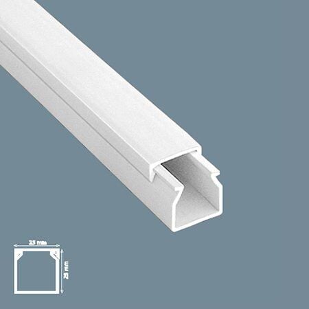Mutlusan 25x25 Plastik Kablo Kanalı Eko 100 Metre