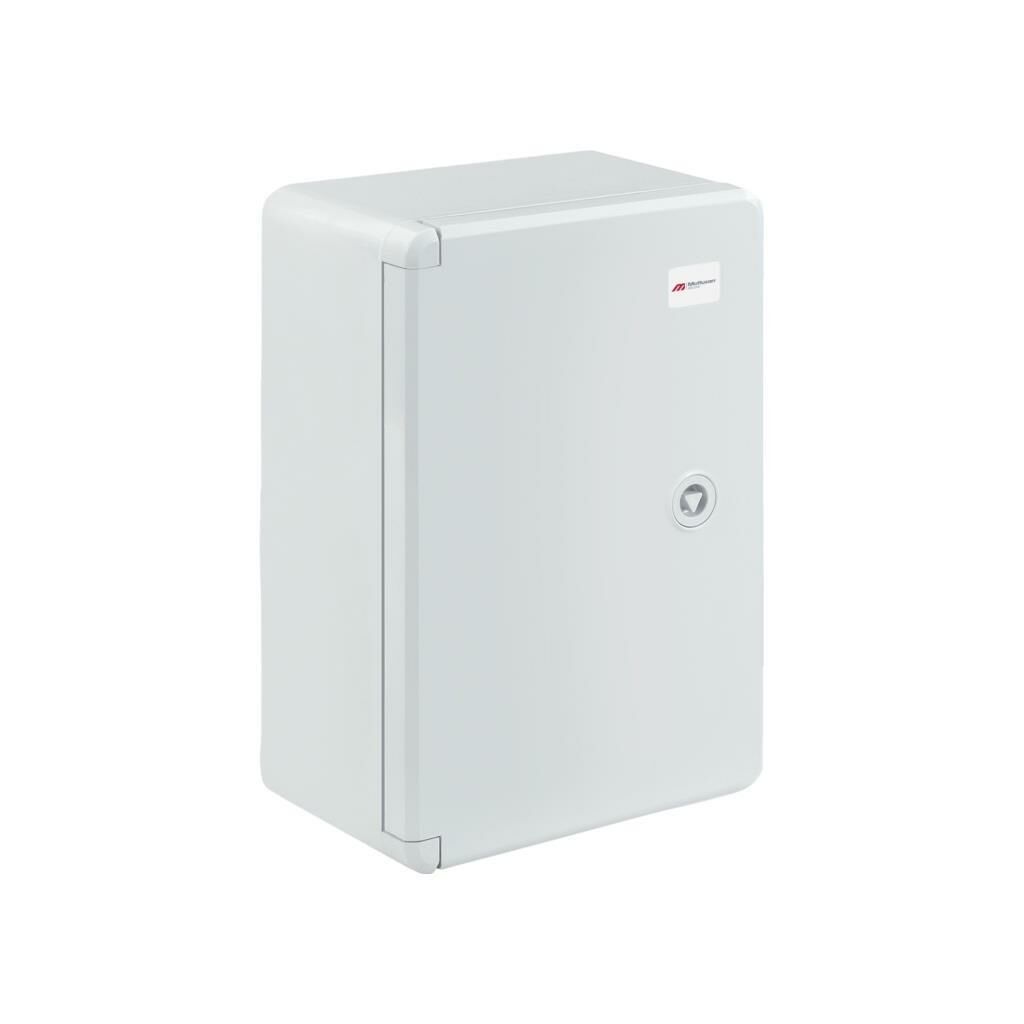 Mutlusan 20x30x13 Plastik Opak Kapaklı Pano Taban Şaçlı