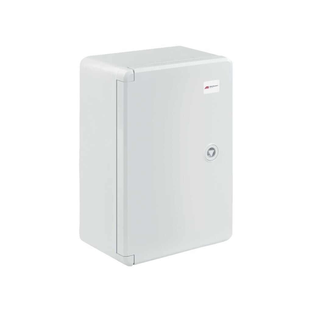 Mutlusan 20x30x13 Plastik Opak Kapaklı Pano Taban Şaçlı