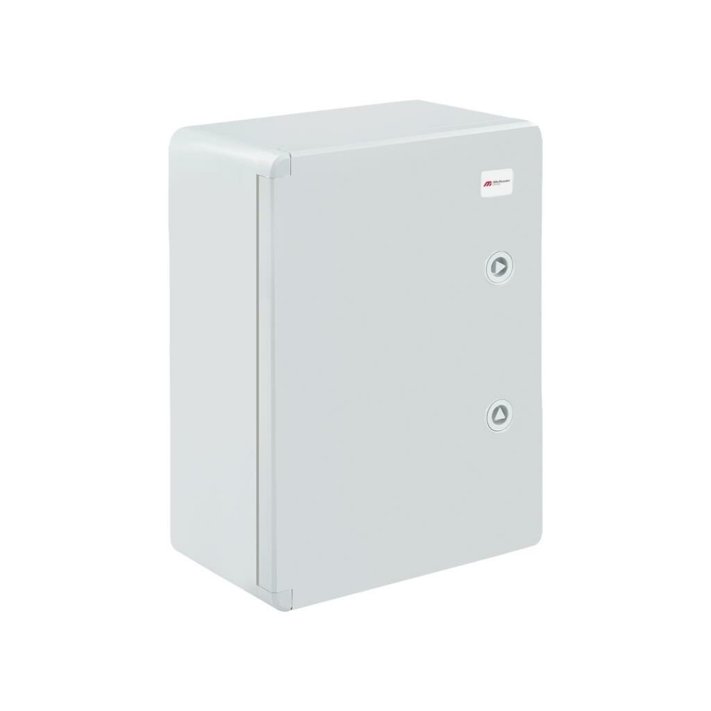 Mutlusan 25x35x15 Plastik Opak Kapaklı Pano Taban Saçlı