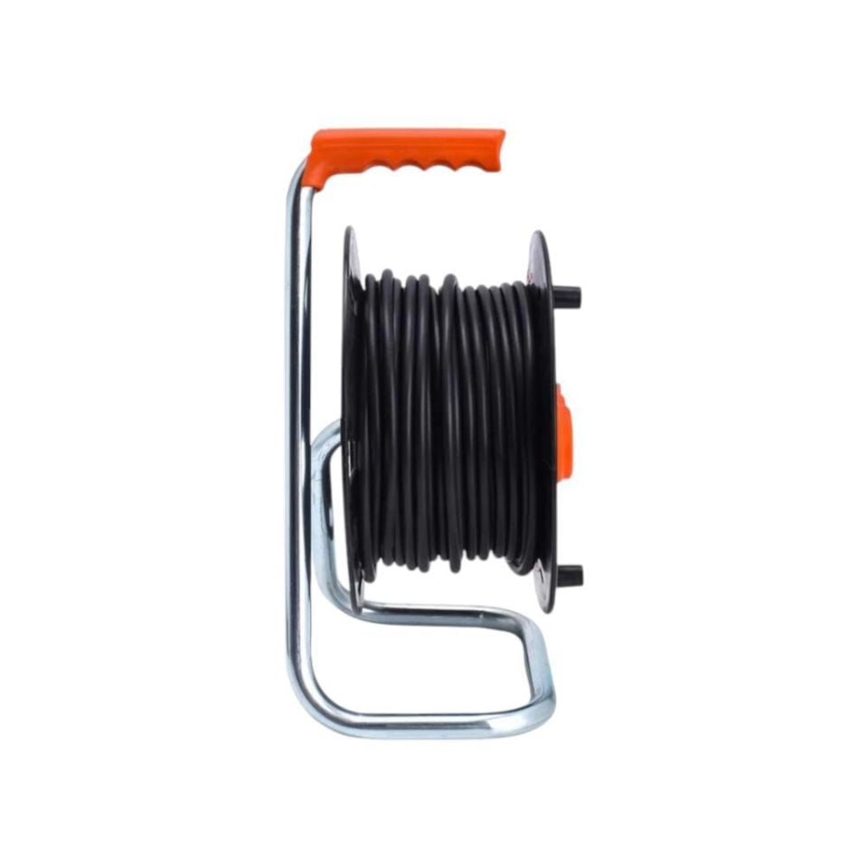 Bylion PMK-20325-F 20 Metre Makaralı Uzatma Kablosu – 3x2.5mm TTR, 250V/16A