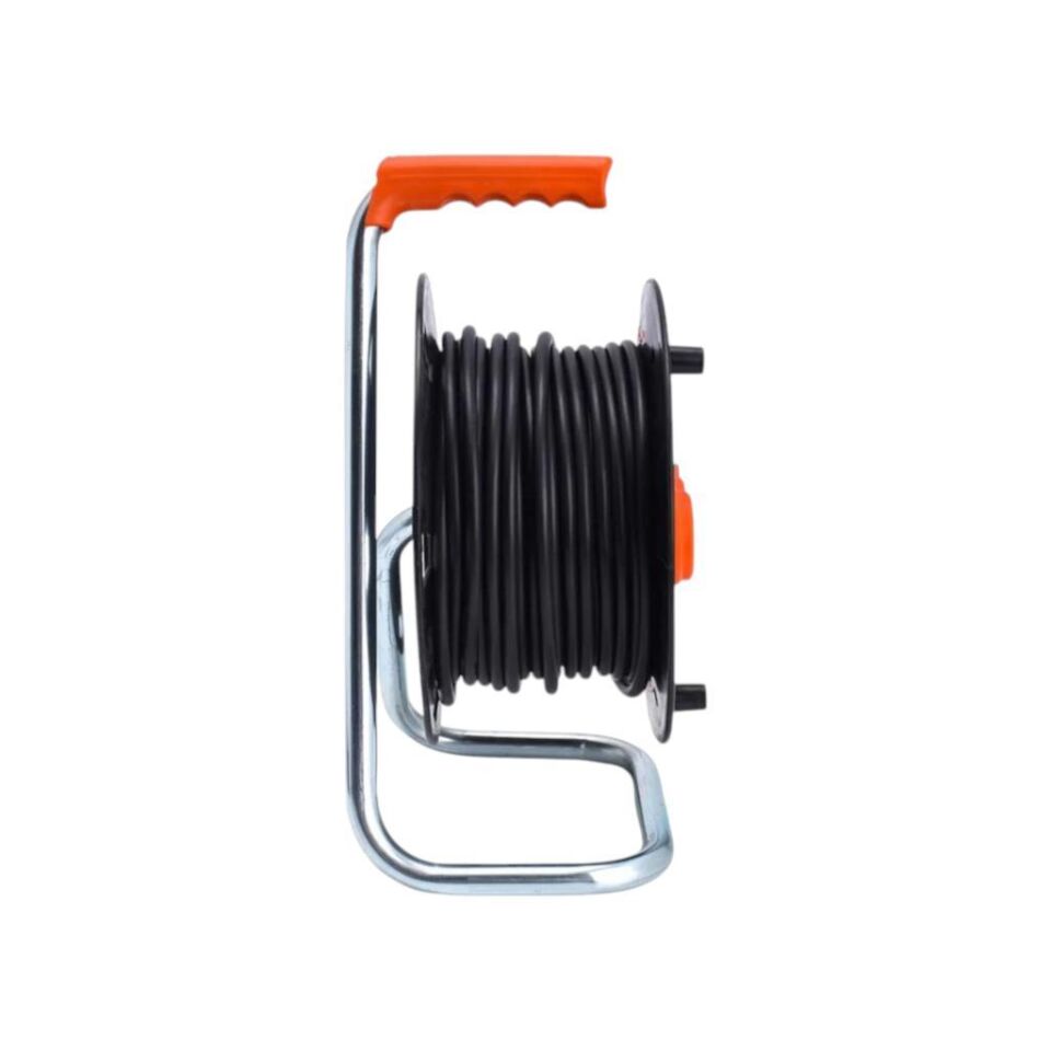 Bylion PMK-20325-F 20 Metre Makaralı Uzatma Kablosu – 3x2.5mm TTR (CCA), 250V/16A
