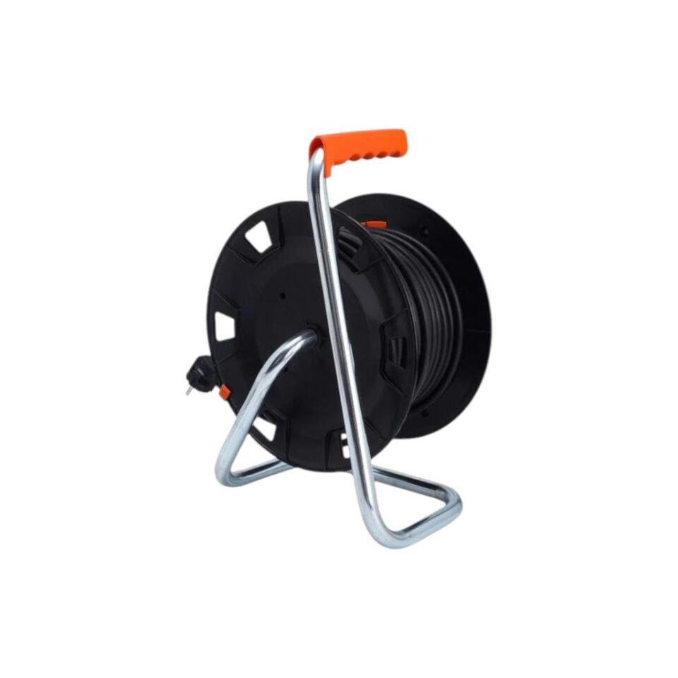 Bylion PMK-20325-F 20 Metre Makaralı Uzatma Kablosu – 3x2.5mm TTR (CCA), 250V/16A