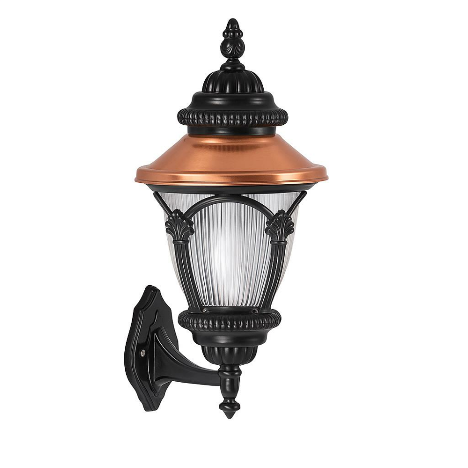 Şanlı ŞA 538 Döküm Gövdeli Bahçe Duvar Apliği – E27 Duy, 50 cm, Polikarbon Cam, Dış Mekan Aydınlatma