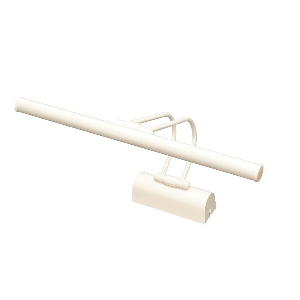 SekaTech 35 cm Beyaz Flüt Aplik – 3200K Gün Işığı LED, 6W, Yüzey Montaj, Ayna ve Banyo Üstü Aydınlatma 220V