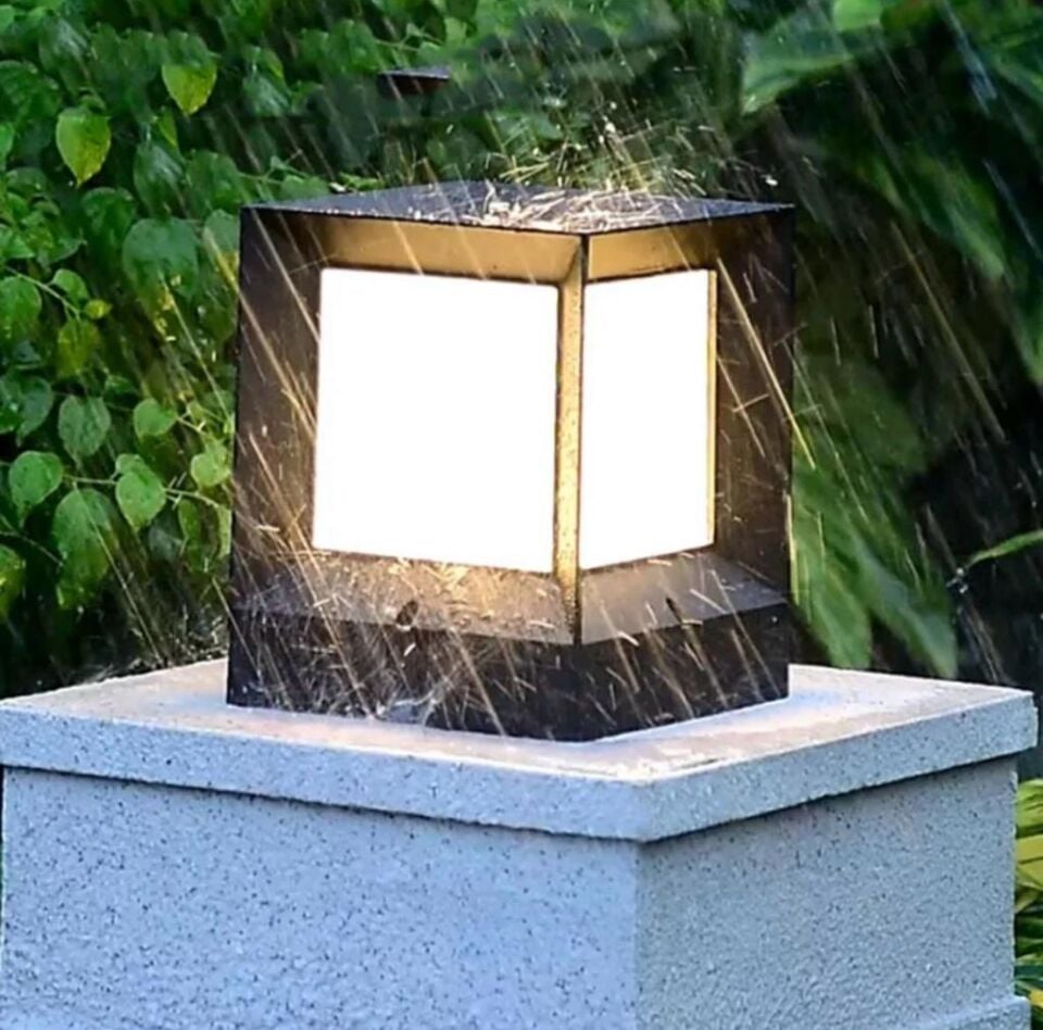 Zita MiniRubik Bahçe Armatürü E27 Duylu Set Duvar Üstü Aydınlatma 265