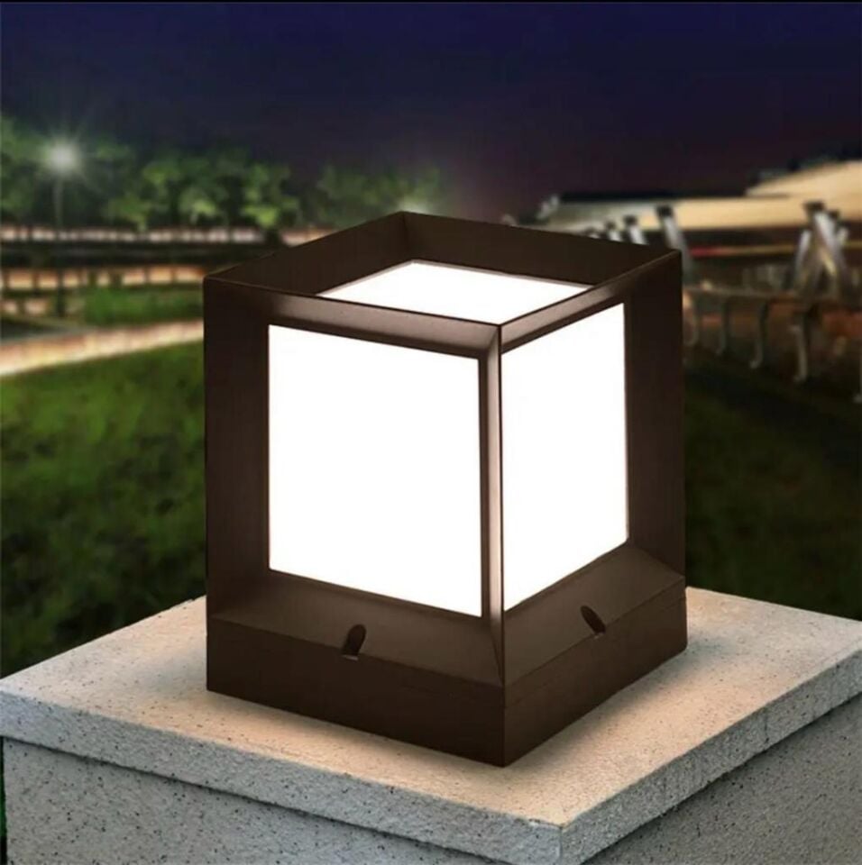 Zita MiniRubik Bahçe Armatürü E27 Duylu Set Duvar Üstü Aydınlatma 265