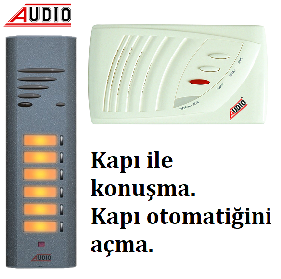 23 Daire Kapıcısız Komple Paket Audio