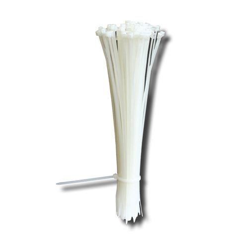 Çetsan 4,8x200 Beyaz 20cm Kablo Bağı Plastik Cırt Kelepçe Toplayıcı-100 Adet