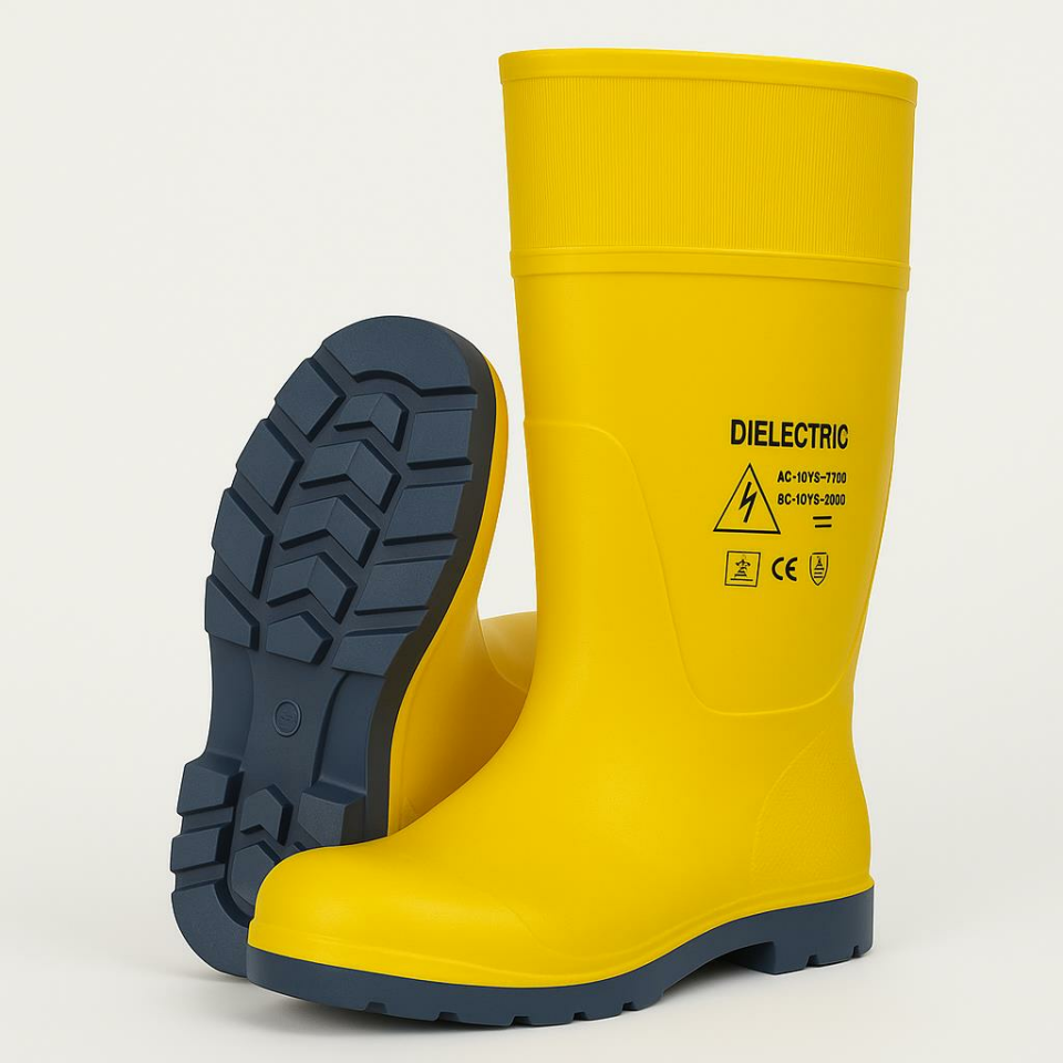Respirex Class 2 Dielectric T İzole Elektrikçi Botu – 17kV Canlı Çalışma, 35kV Koruma