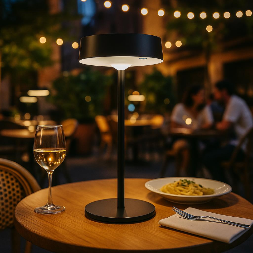 Cata CT-8450 Dubai Solar USB Şarjlı 3 Renk LED Masa Lambası – Dokunmatik, Dimli, 2000mAh