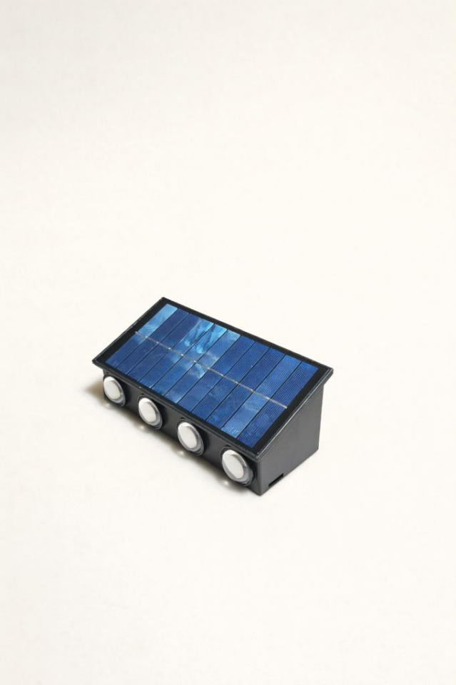 20W Solar Aplik – 3200K Günışığı | IP65 Dış Mekan Duvar Aydınlatma Kos Solar Led Aplik