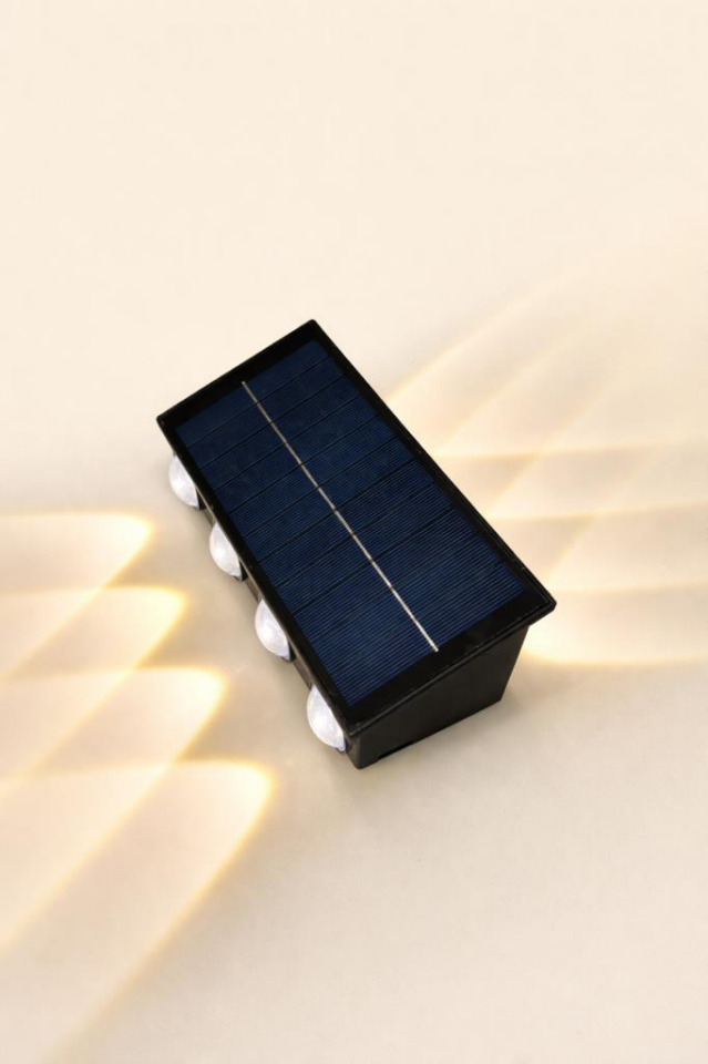 20W Solar Aplik – 3200K Günışığı | IP65 Dış Mekan Duvar Aydınlatma Kos Solar Led Aplik