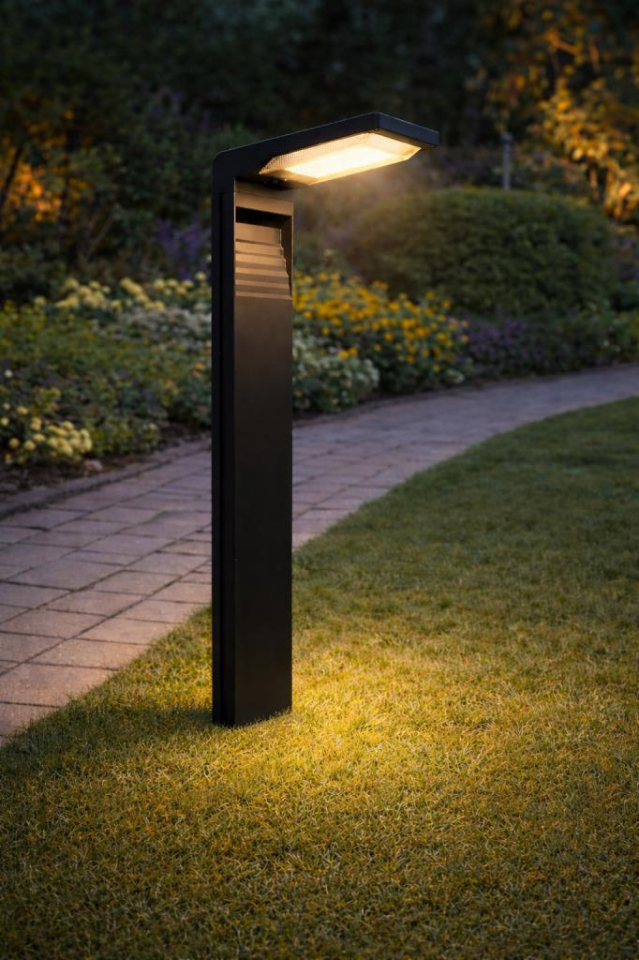 Hero Led 10W Solar LED Bahçe Aydınlatma Armatürü 3200K Günışığı – IP54 Suya Dayanıklı – Kazıklı Dış Mekan Armatür