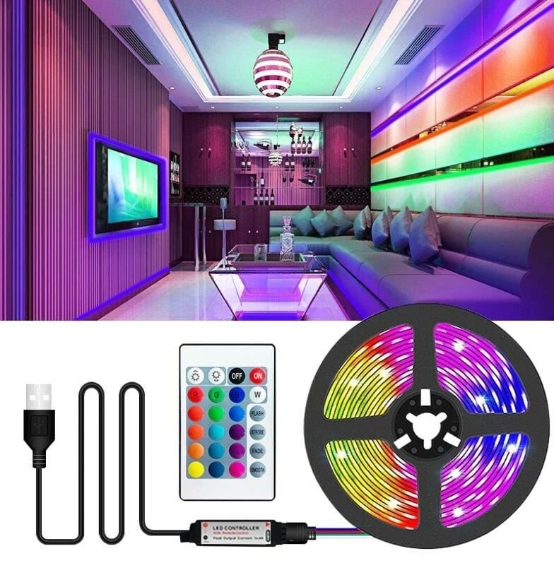 Cata 3 Metre TV Arkası Rgb Led Seti Usb'li CT-4566