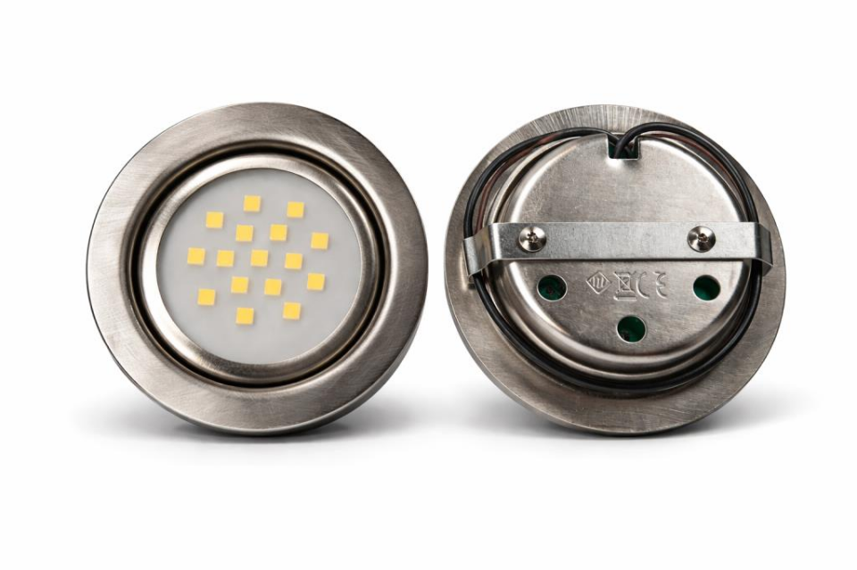 1 Watt Gömme LED Spot 220V Gün Işığı – Dolap İçi & Mutfak Altı Aydınlatma