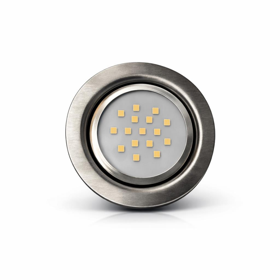 1 Watt Gömme LED Spot 220V Gün Işığı – Dolap İçi & Mutfak Altı Aydınlatma
