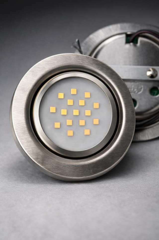 1 Watt Gömme LED Spot 220V Gün Işığı – Dolap İçi & Mutfak Altı Aydınlatma