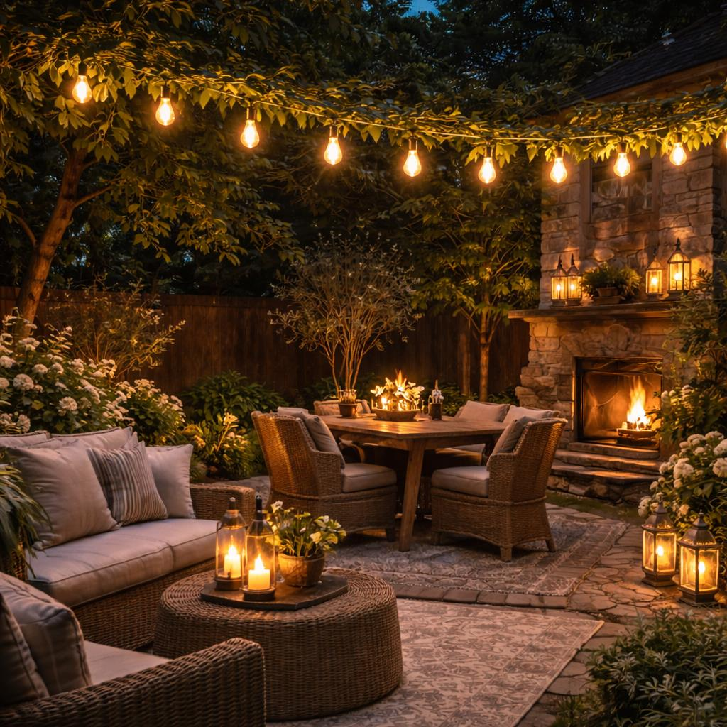 10’lu LED Bahçe Aydınlatma Sarkıt Sarmaşık – Kablolu, Hazır Ampullü (10 Adet), 3200K Günışığı, IP44 Suya Dayanıklı, Dış Mekan Çit Ağaç Balkon Işık Zinciri 5 Metre