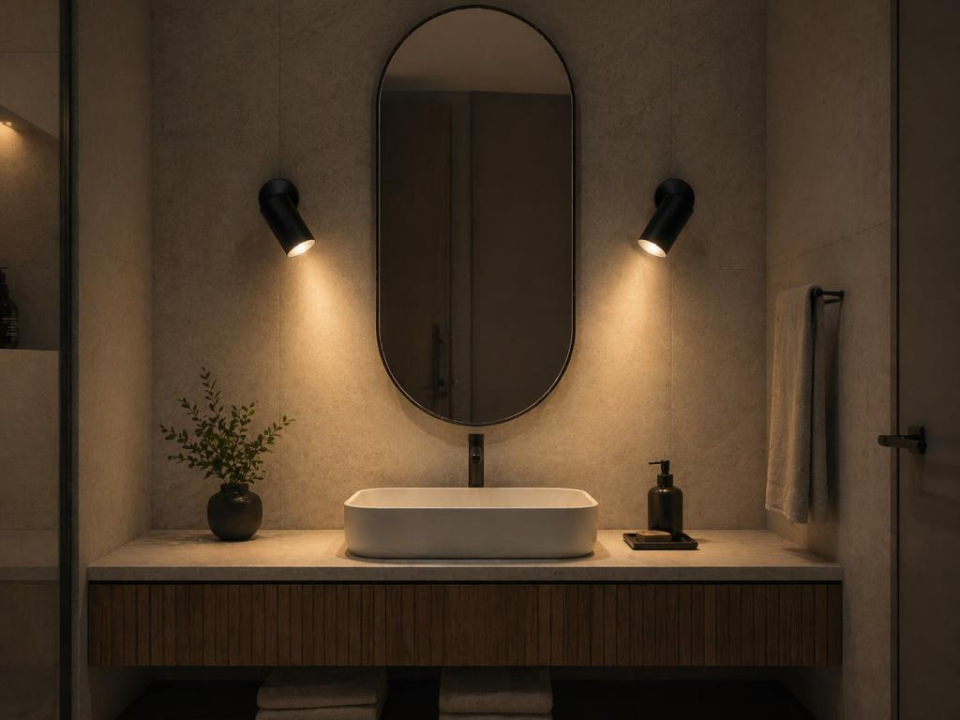 GU10 Duylu Siyah Aplik Spot 3000K Günışığı – Ayarlanabilir Başlık, Modern Şık Tasarım, Tavan ve Duvar Uyumlu İç Mekan Aydınlatma Armatürü