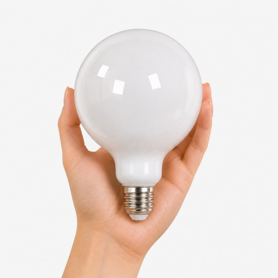 Ecolite G125 Soft LED Ampul 12W (104W Eşdeğer) E27 Duy 2700K Sarı Işık Dimmer Uyumlu 1600 Lümen Dekoratif Büyük Boy Ampul