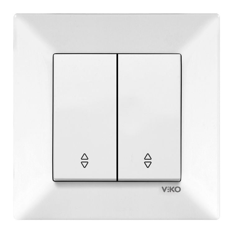 Viko Meridian Beyaz Komitatör Vavien Çerçeve Dahil