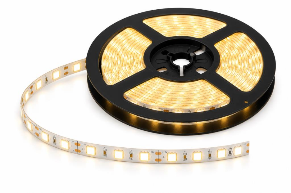 Cata CT-4481 Şerit LED 5 Metre 3200K Gün Işığı İç Mekan LED Şerit 10 Çipli Dekoratif Aydınlatma 12Volt